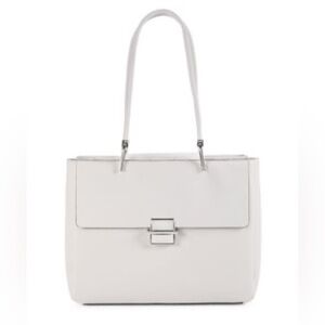 Calvin Klein light gray bag